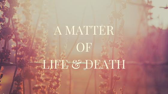 A Matter of Life and Death - Wonderfully Messy